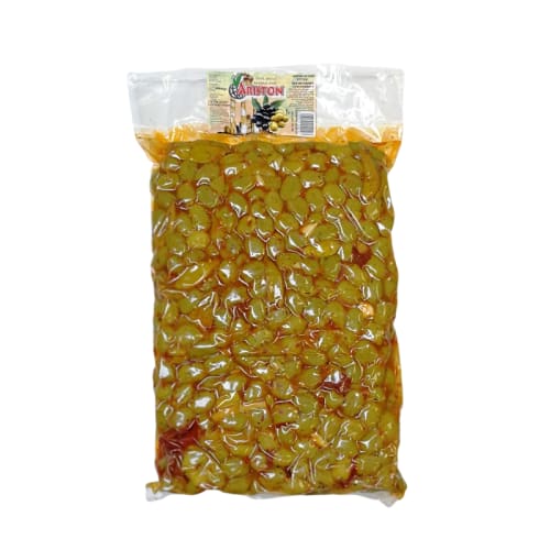 Oliwki bez pestek zielone marynowane pikantne 2 kg