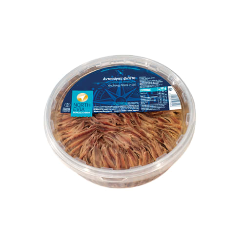 Filety z Sardeli anchois w oleju 2kg