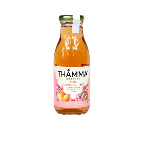Herbata mrożona z różowym grejpfrutem, werbeną i płatkami róż 300ml