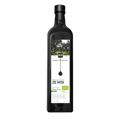 Oliwa z oliwek ZE WSI niefiltrowana Extra Virgin łagodna 0,3 BIO 1L