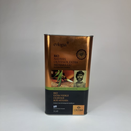 Oliwa z oliwek Messara Evlogia Extra Virgin 0.2% Bio 3 L puszka
