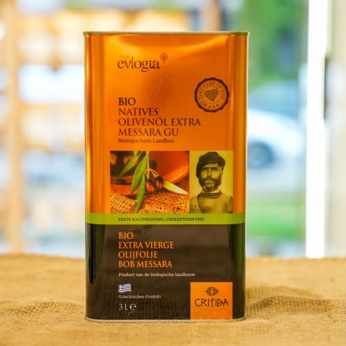 Oliwa z oliwek Messara Evlogia Extra Virgin 0.2% Bio 3 L puszka