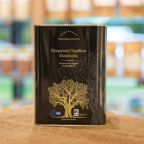 Oliwa z oliwek Creta Voliotis  Extra Virgin 0.2% 3 L puszka