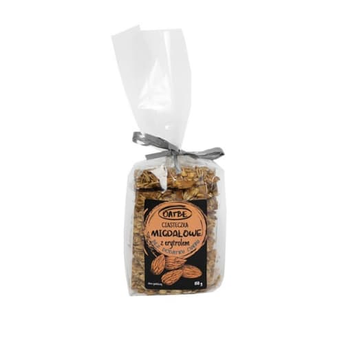 Ciasteczka migdałowe z erytrolem 150 g