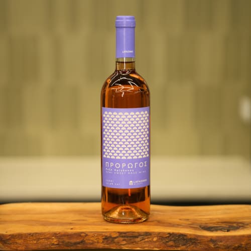 Wino Różowe Półsłodkie Prorogos 750ml - Lafazanis