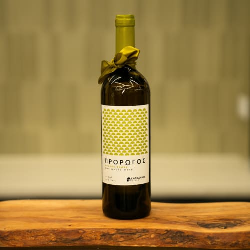 Wino Białe Wytrawne Prorogos 750ml - Lafazanis