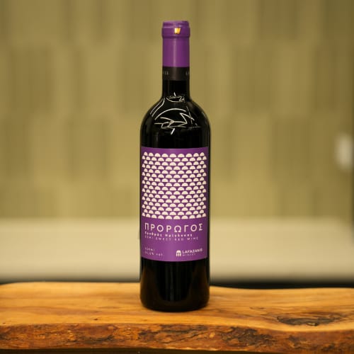 Wino Czerwone Półsłodkie Prorogos 750ml - Lafazanis
