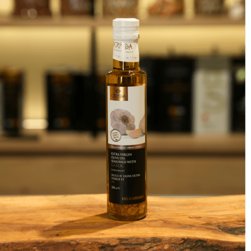 Oliwa z oliwek Dorica z czosnkiem 0.3% 250 ml