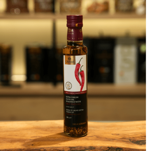 Oliwa z oliwek Dorica z papryką 0.3% 250 ml