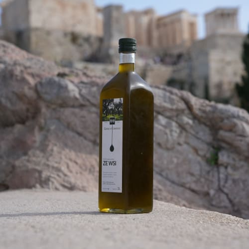 Oliwa z oliwek ZE WSI ŚWIEŻYNKA niefiltrowana Extra Virgin łagodna 0,3% 1 l