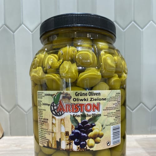 Oliwki z pestką zielone 2 kg