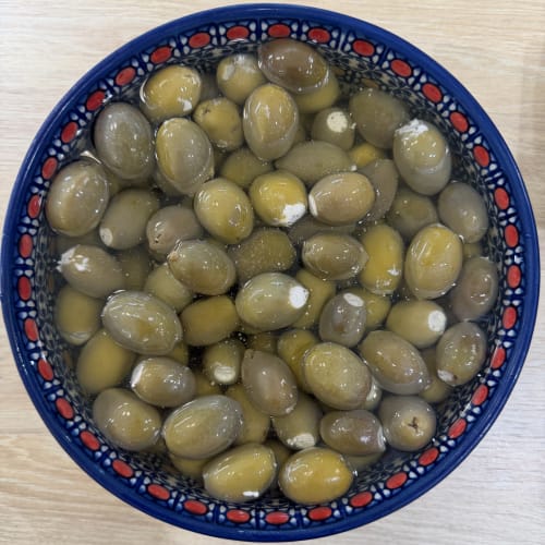 Oliwki zielone nadziewane serem 2 kg