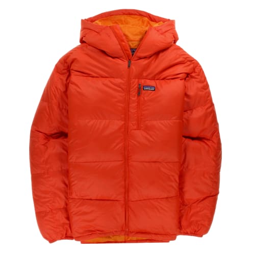 Patagonia Worn Wear Men's Fitz Roy Down Hoody Paintbrush Red - Used