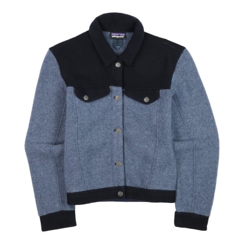 Woolie Trucker Jacket Stone 