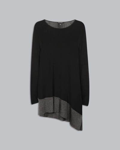 Rayon Nylon Crinkle Pullover