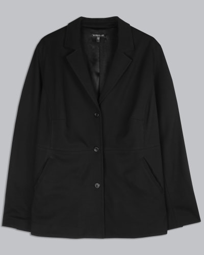 Viscose Stretch Ponte Jacket