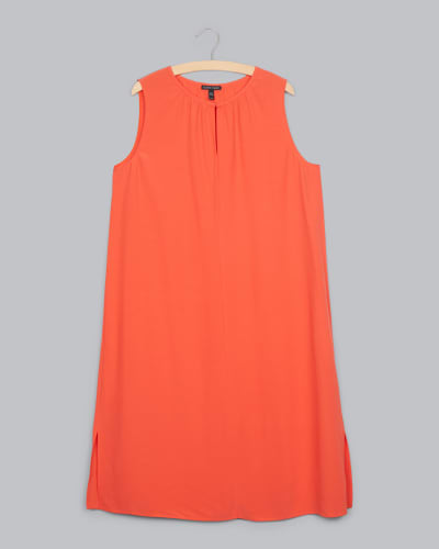 Tencel Viscose Crepe Dress