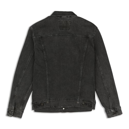 週末まで値下げ　Silver l black denim jacket USA製/Limited Edition】RRL “Black On Black Denim Jacket” L