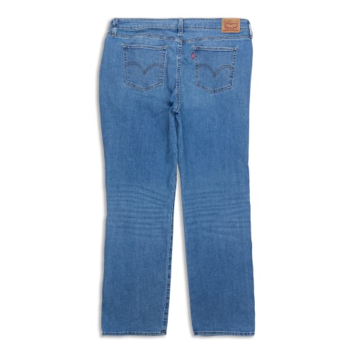 Levis 414 Classic Straight Women's Jeans (Plus Size) Blue Mixtape