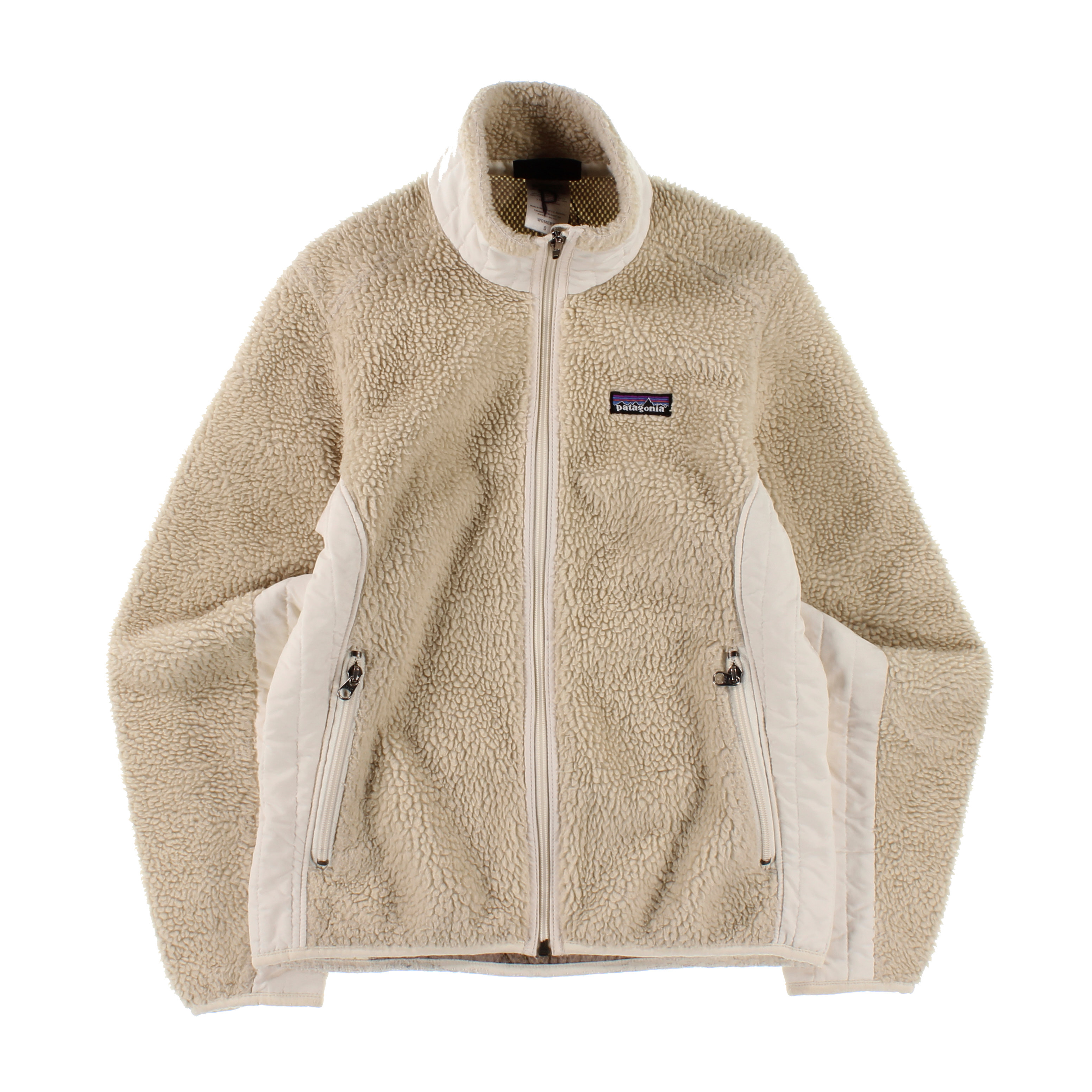 used Patagonia Worn Wear-W's Classic Retro-X Jacket-Natural W/Mushroom Brown-Brown-23071-M