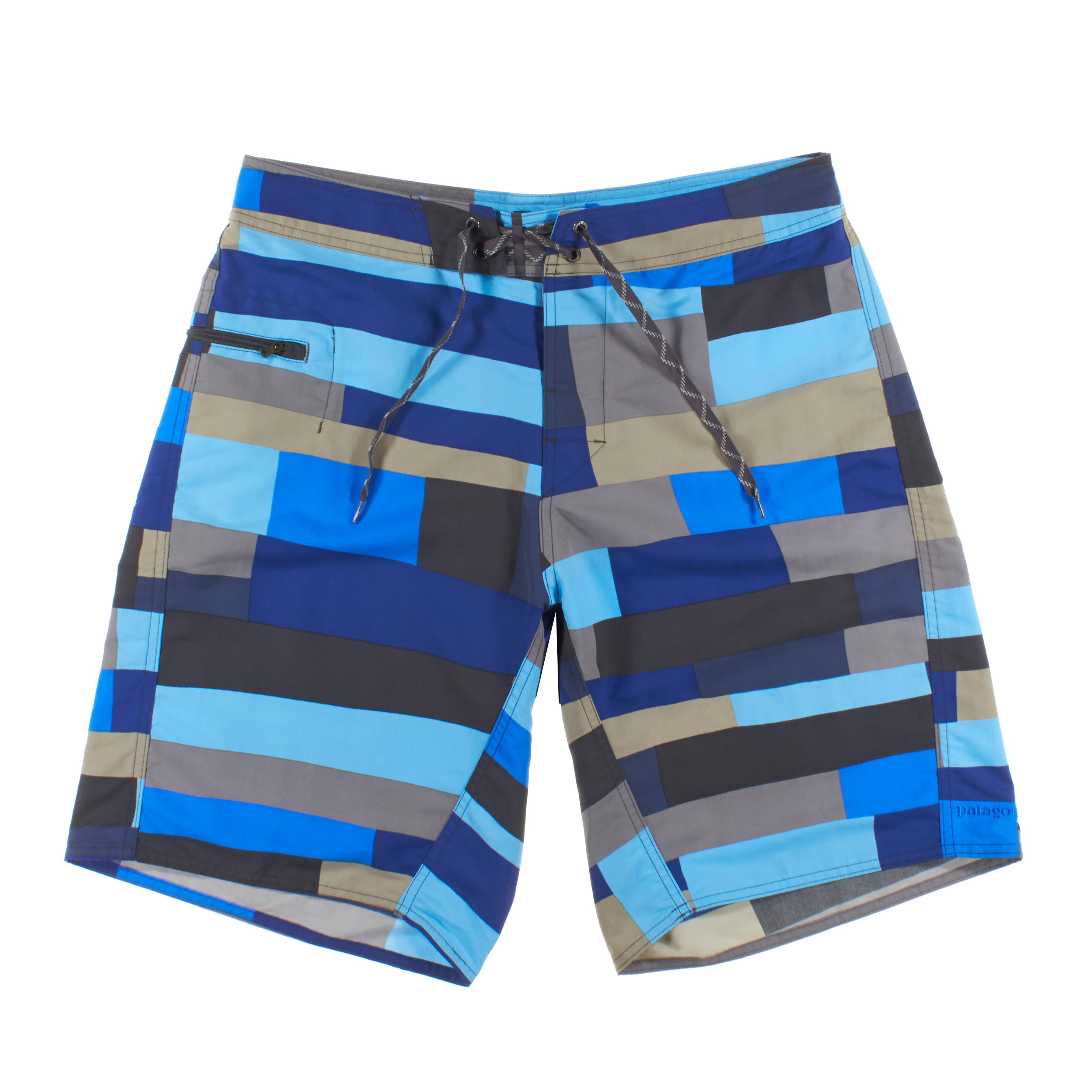 Voyager Board Shorts - Black/White – Tamba Surf Company