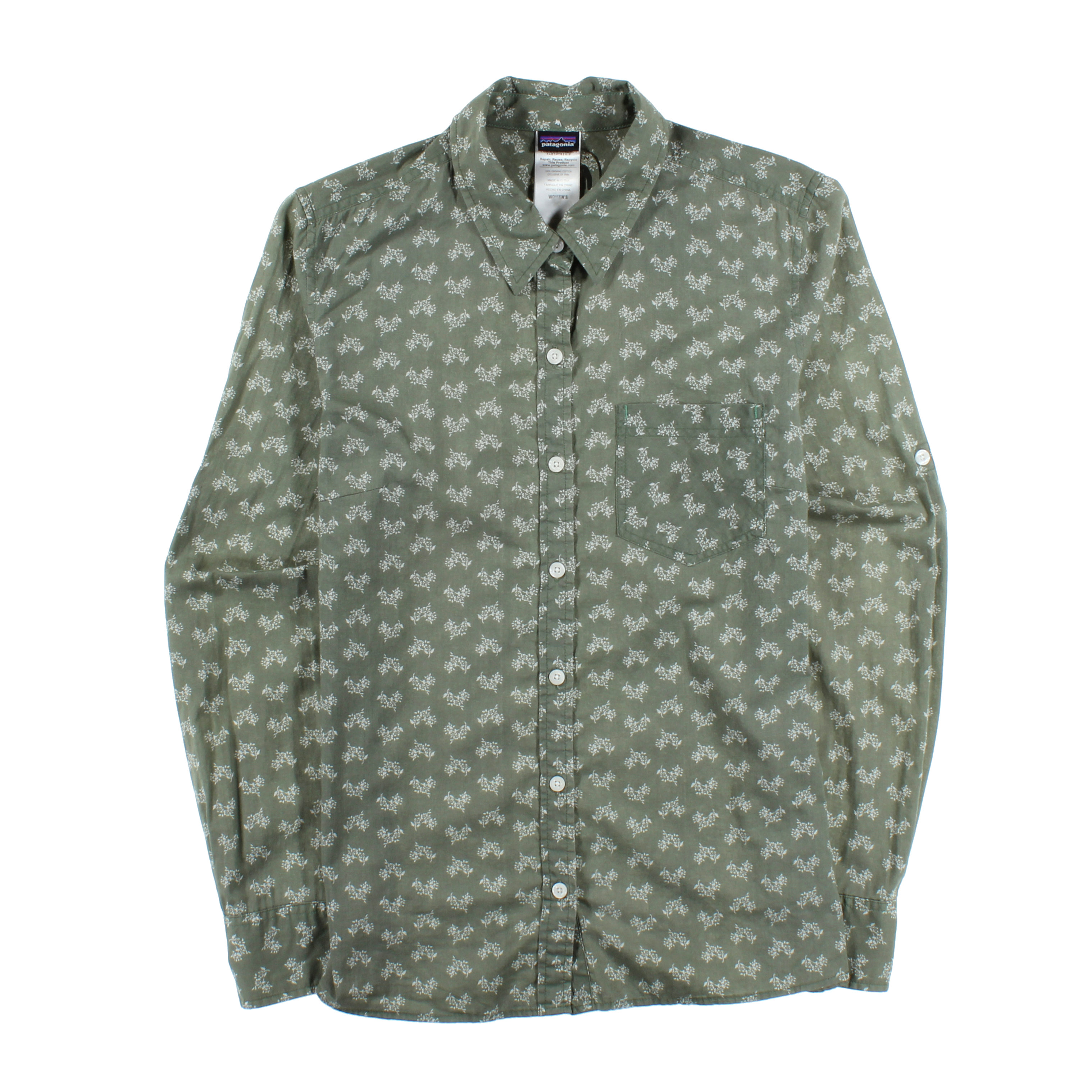 Stussy LV Monogram Vintage Button Up Long Sleeve Shirt