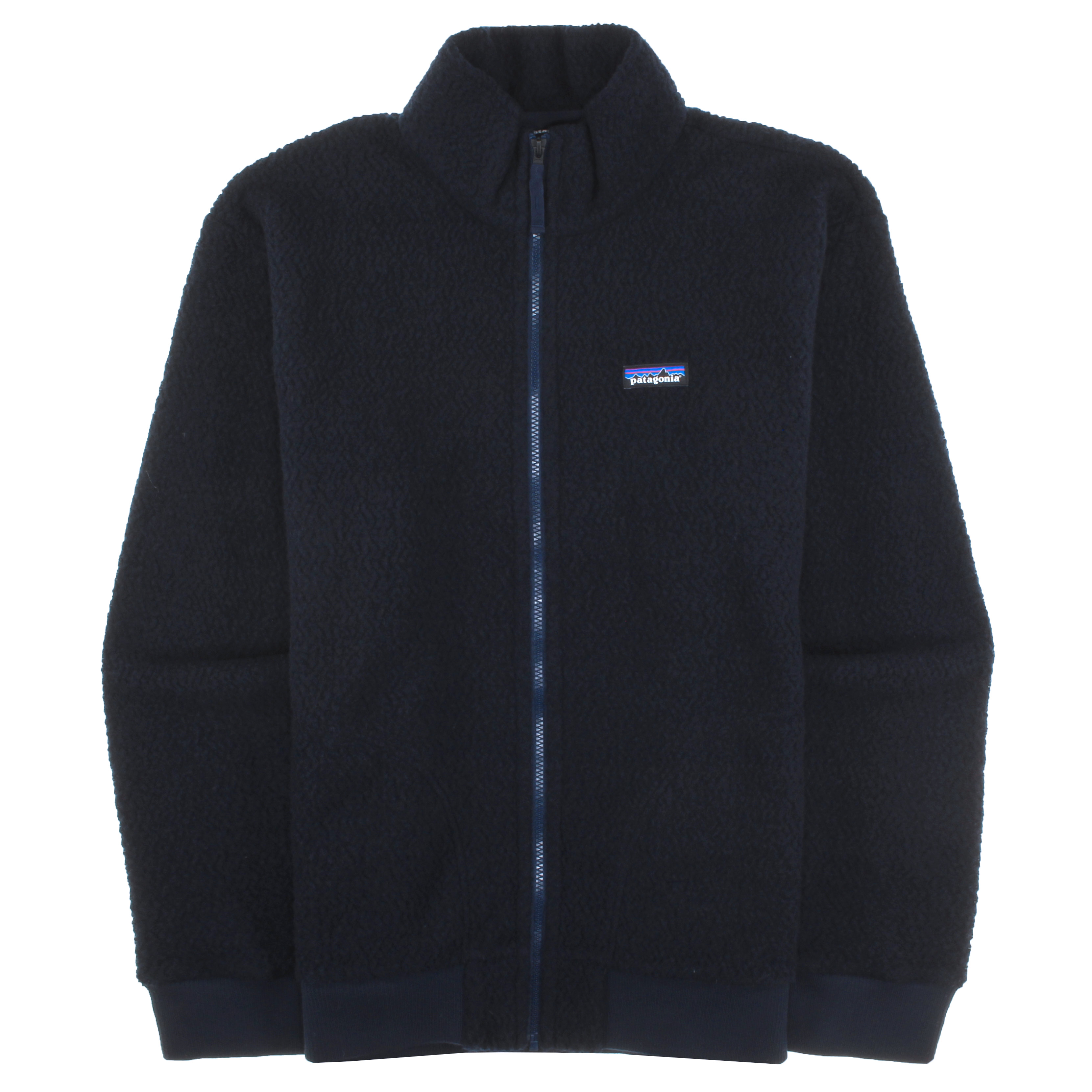 Patagonia Worn Wear Men's Woolyester Fleece Jacket Stone Blue