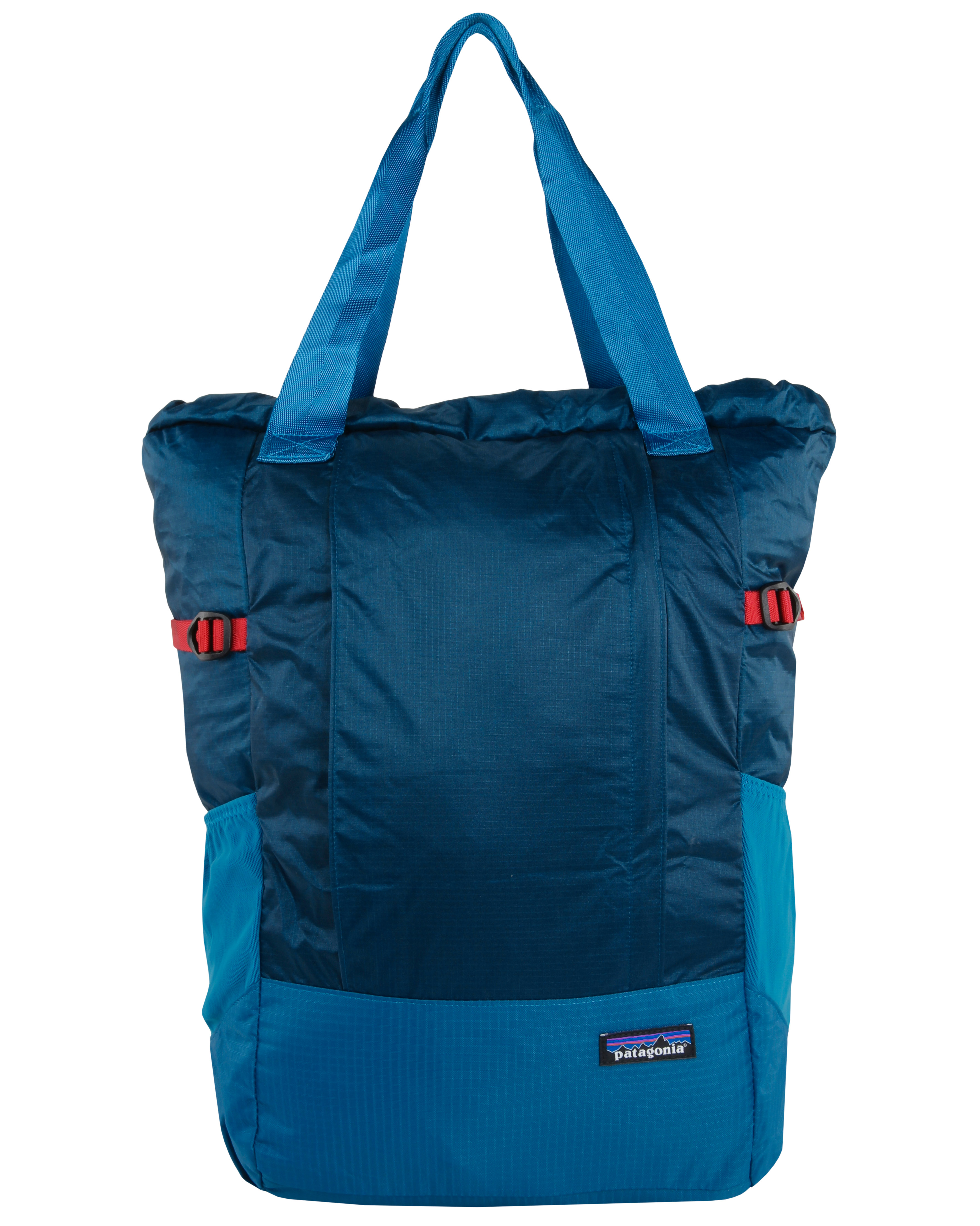 Patagonia Worn Wear Lightweight Travel Tote Pack Big Sur Blue - Used