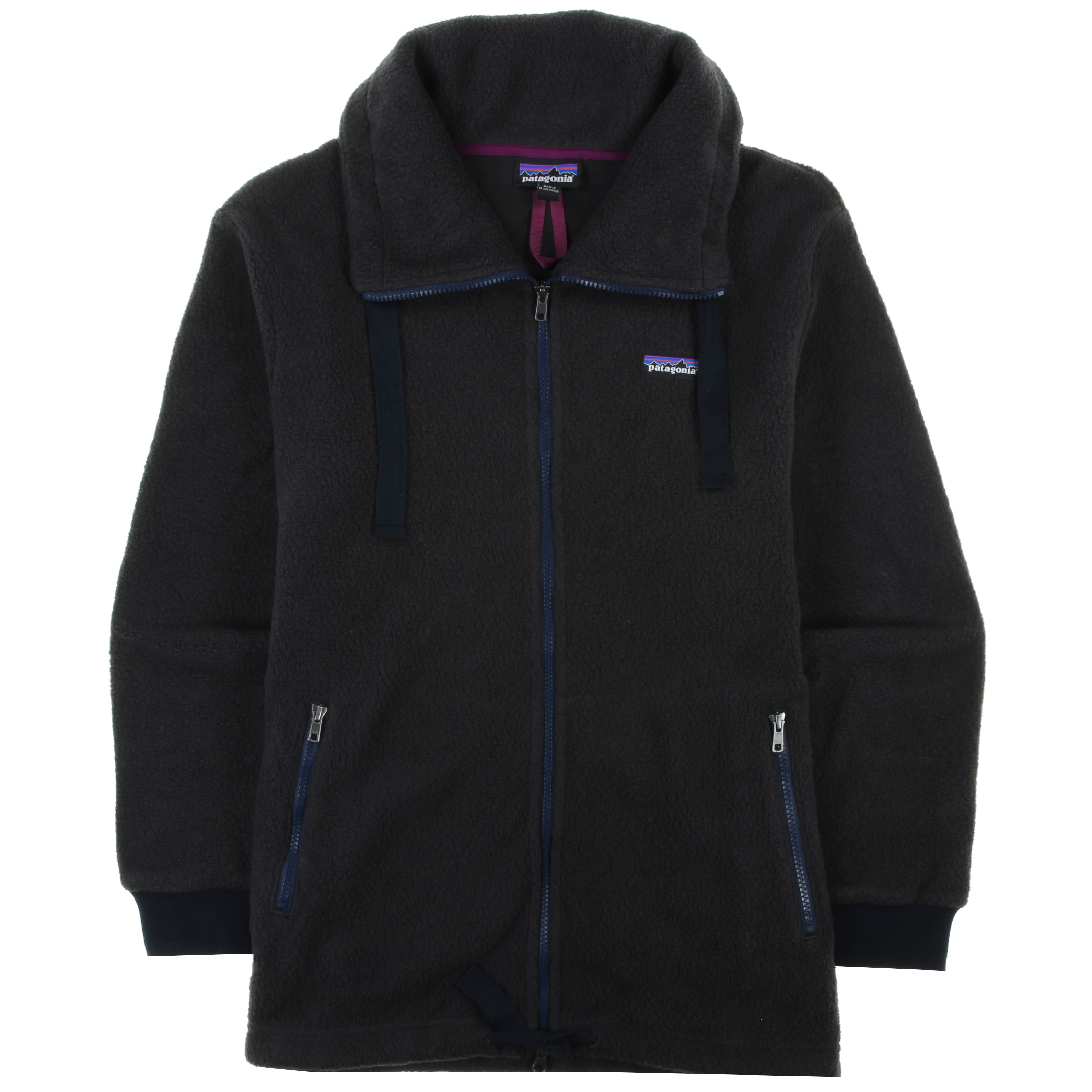 used Patagonia Worn Wear-W's Shearling jacket-Ink Black-Black-26150-S