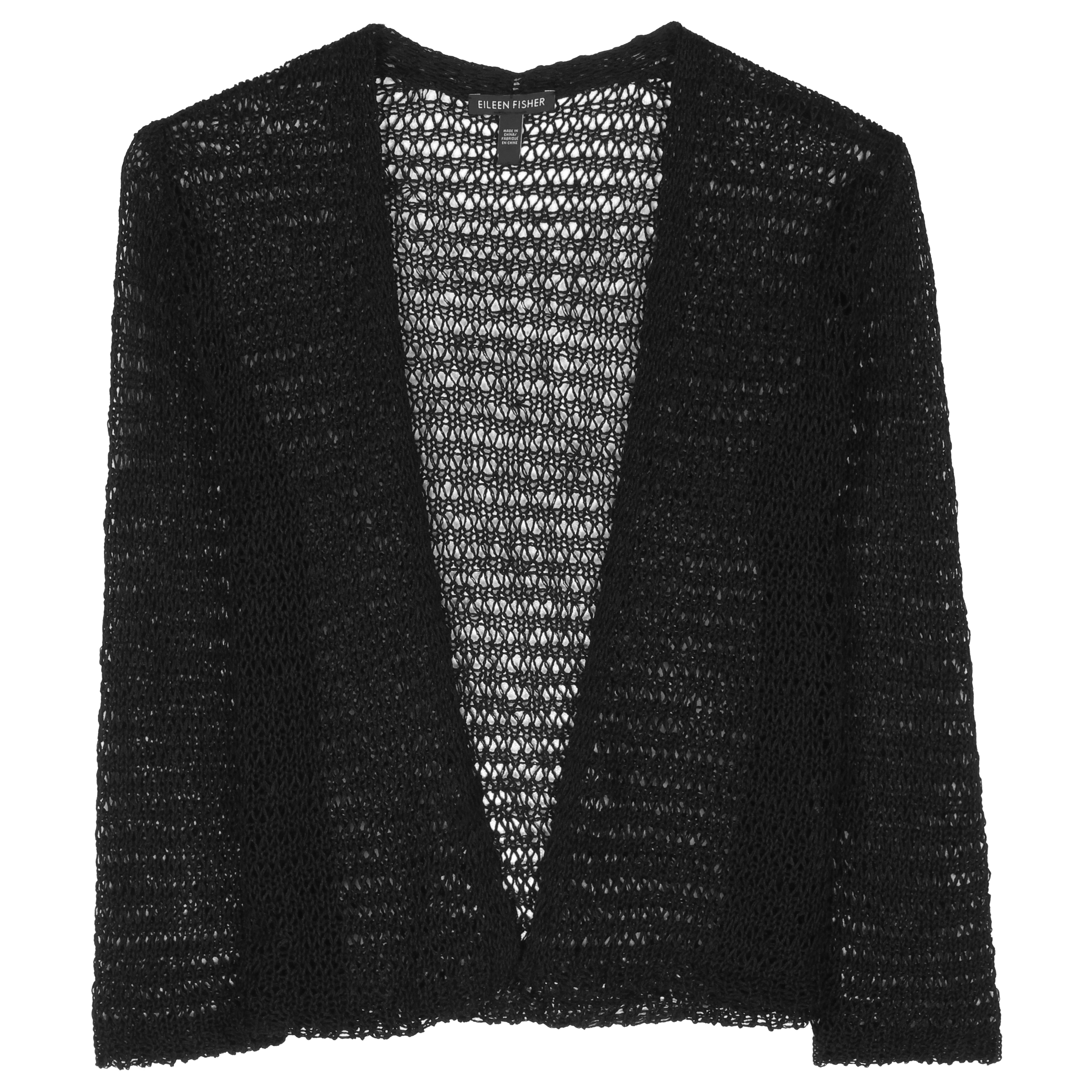 eileen fisher linen cardigan