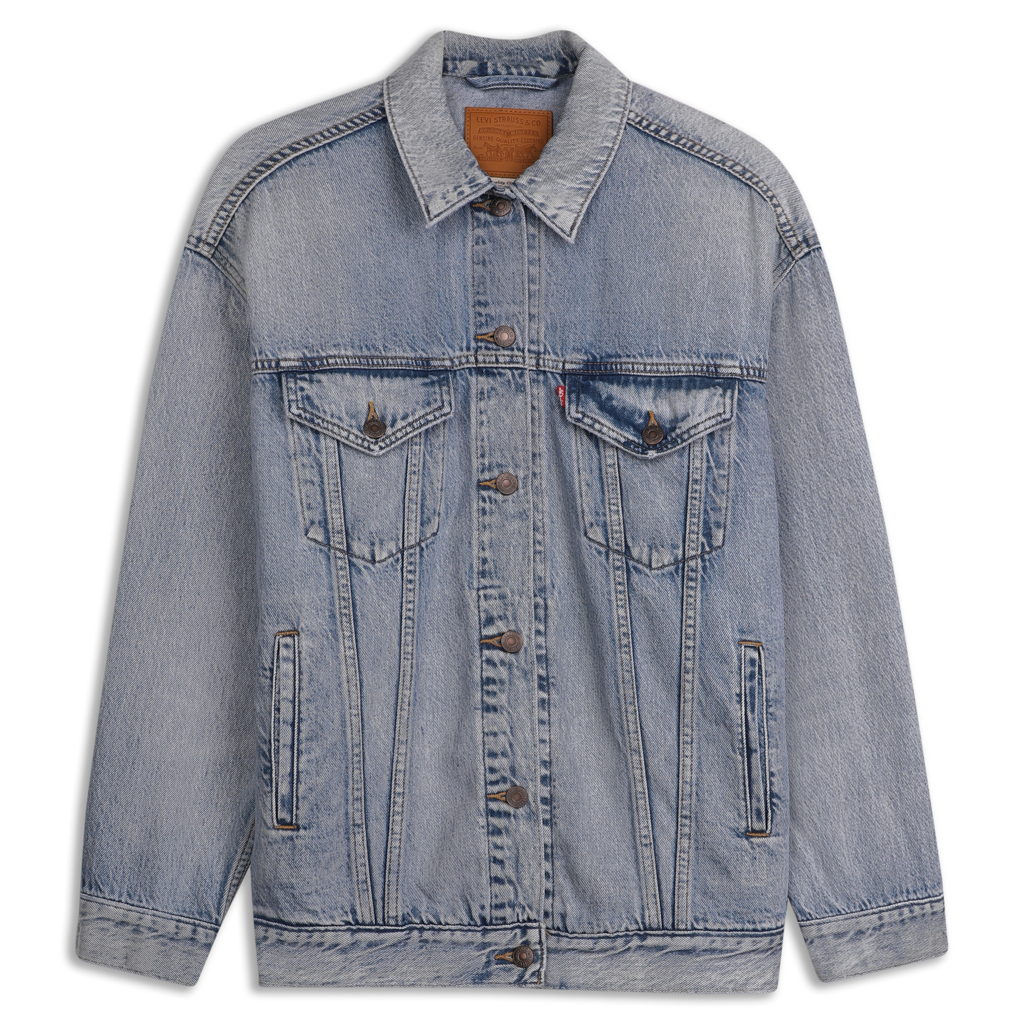 ジャケット・アウター LEVI'S PREMIUM STAYLOOSE TRUCKER JACKET Levis Baggy Trucker Jacket Original
