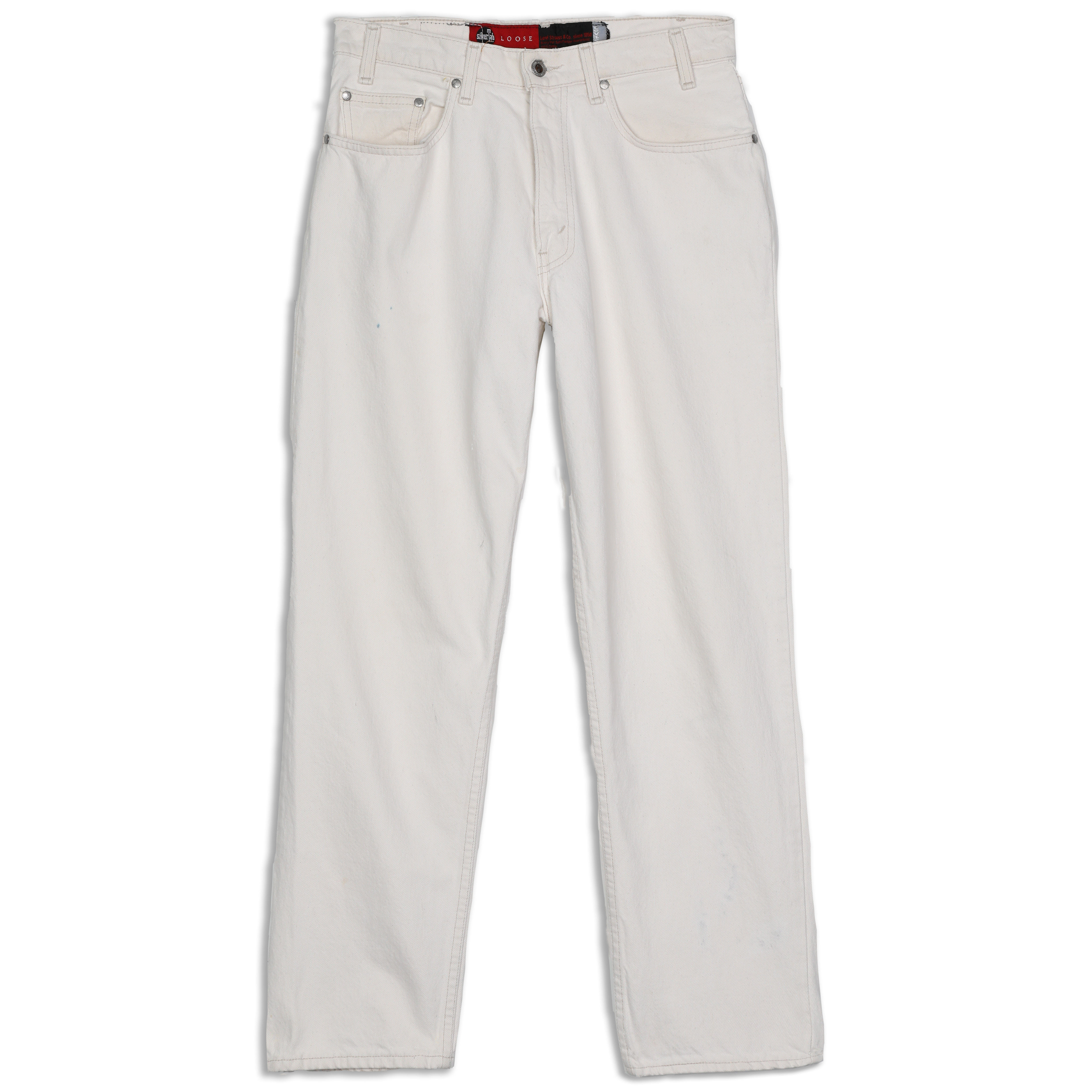 Vintage Levi's Silver Tab Loose Baggy Tapered Jeans Size 9