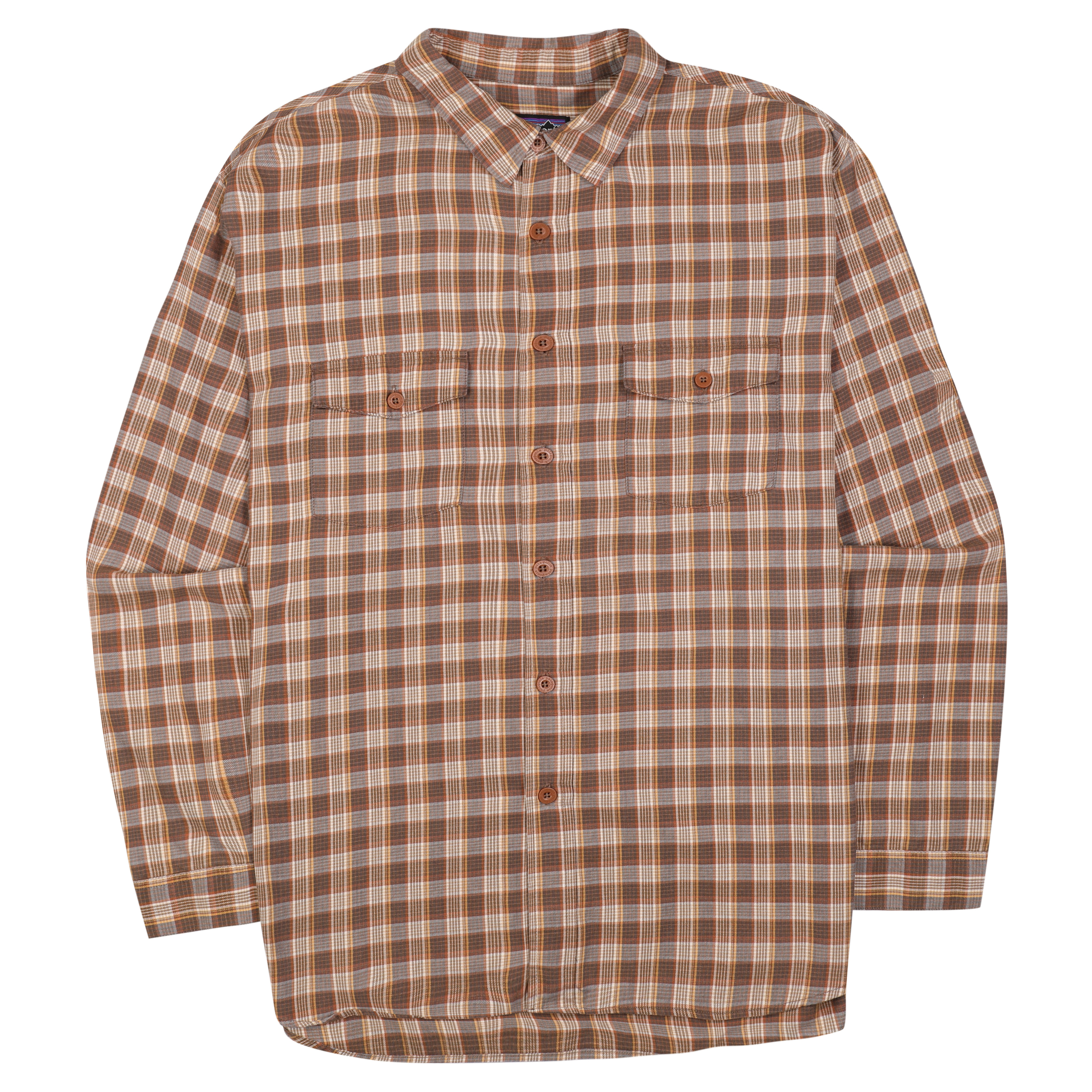 Patagonia Worn Wear Men's Long-Sleeved Buckshot Shirt End Grain