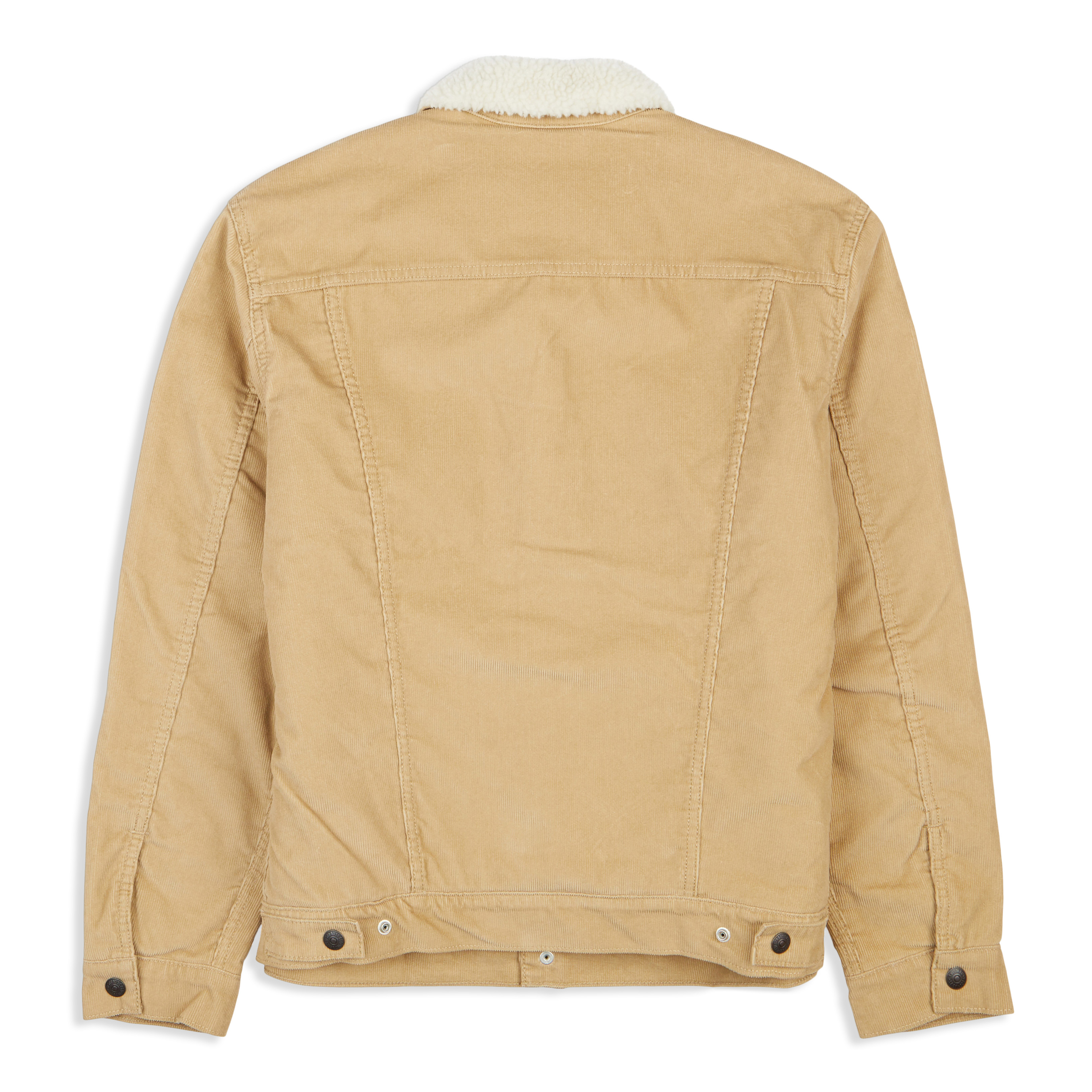 CORDUROY TRUCKER JACKET - BEIGE - MLVINCE