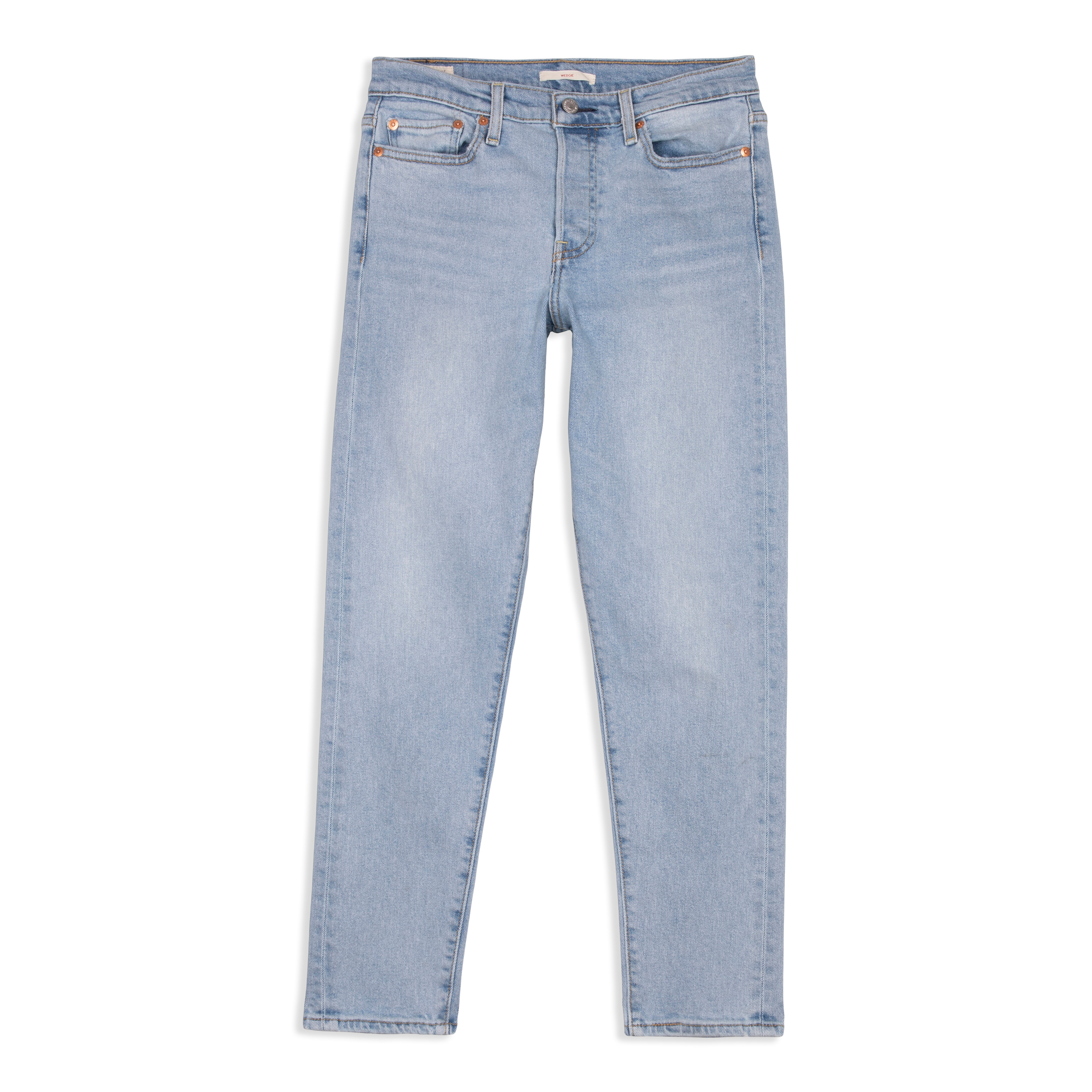 Levis wedgie hot sale jeans bauhaus blue