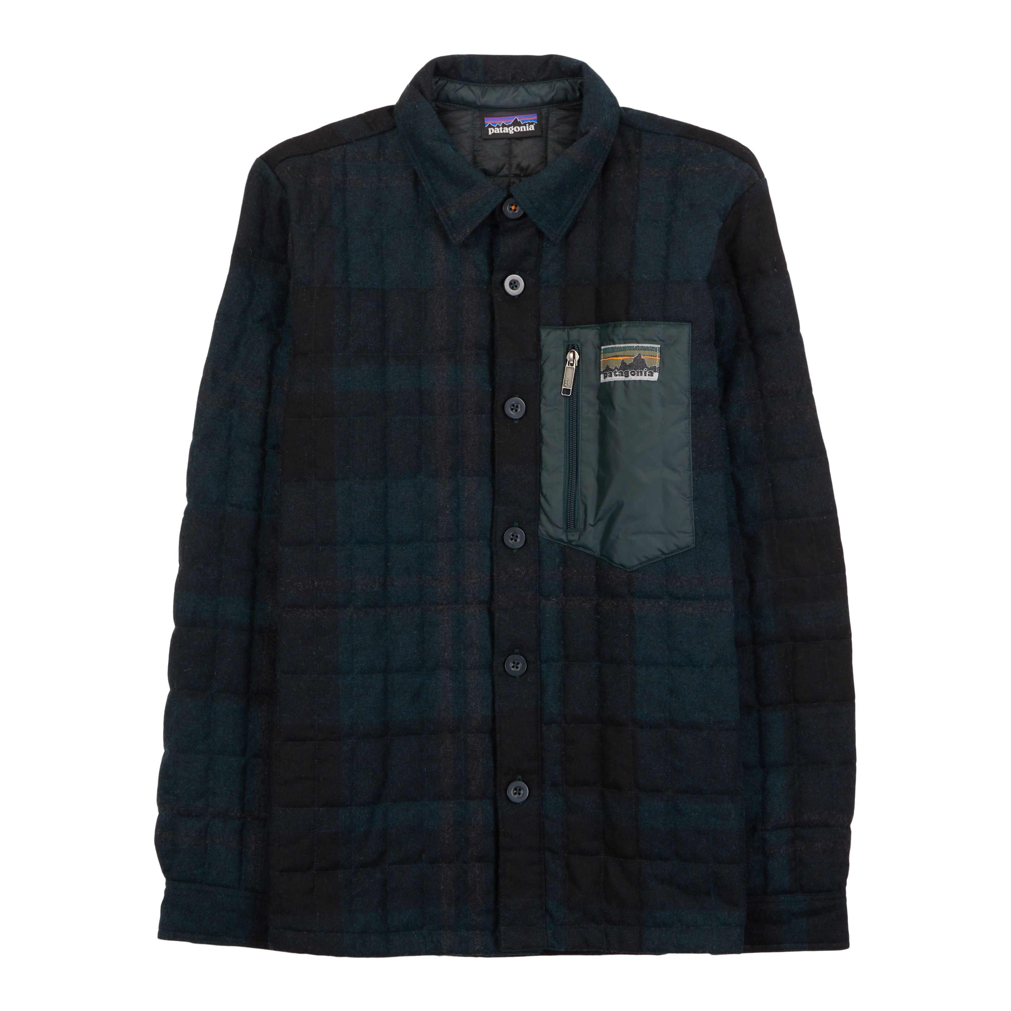 Gamle tider offentlig turnering Patagonia Worn Wear Men's Recycled Down Shirt Jacket Broad Leaf: Carbon -  Used