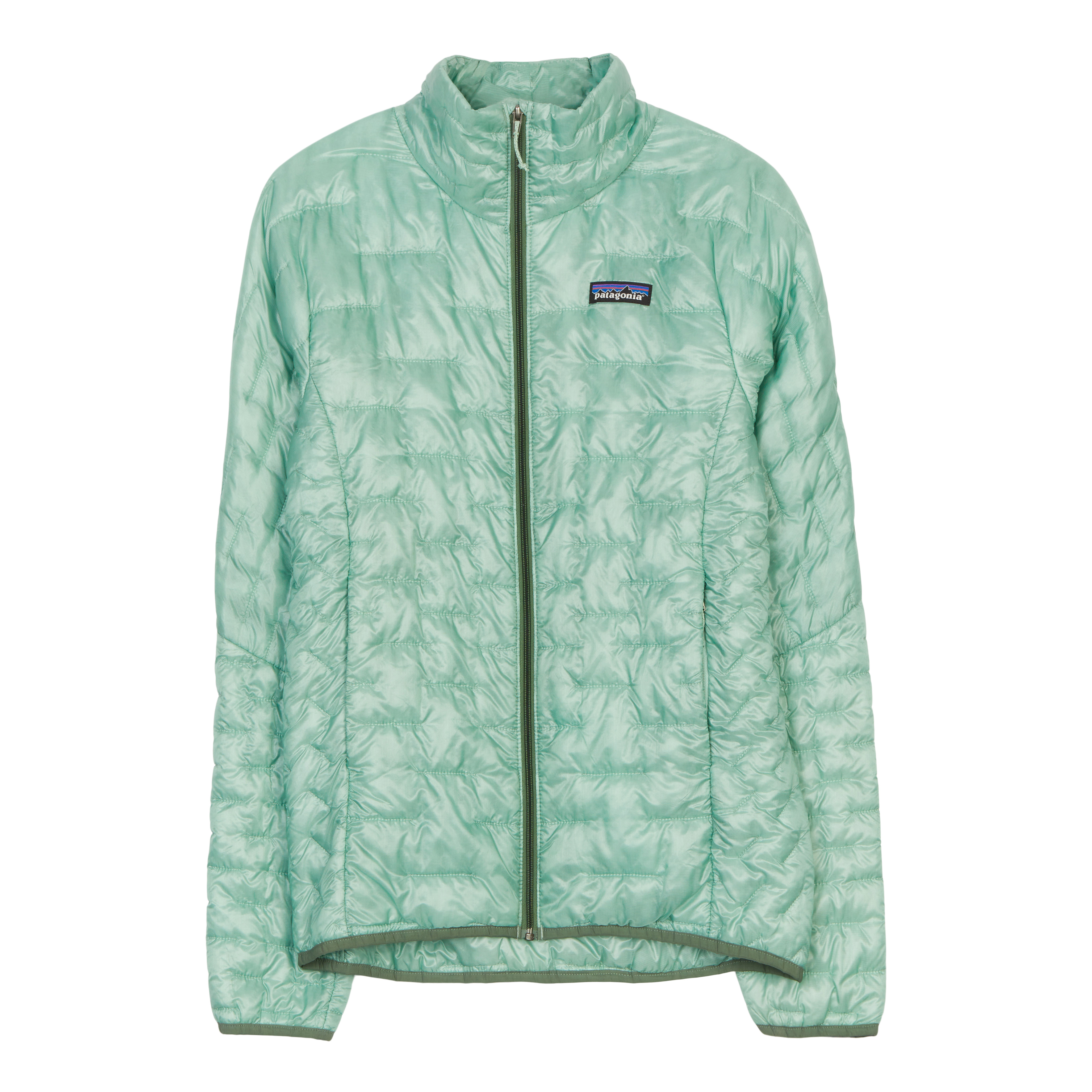 Patagonia Worn Wear Women's Micro Puff® Jacket Gypsum Green - Used