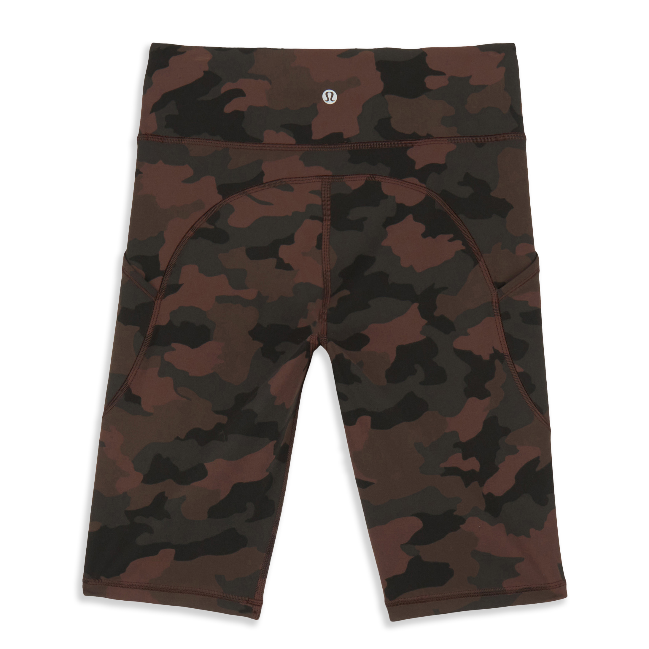 NEW LULULEMON Speed Up 2.5 Short 4 Incognito Camo Multi Grey