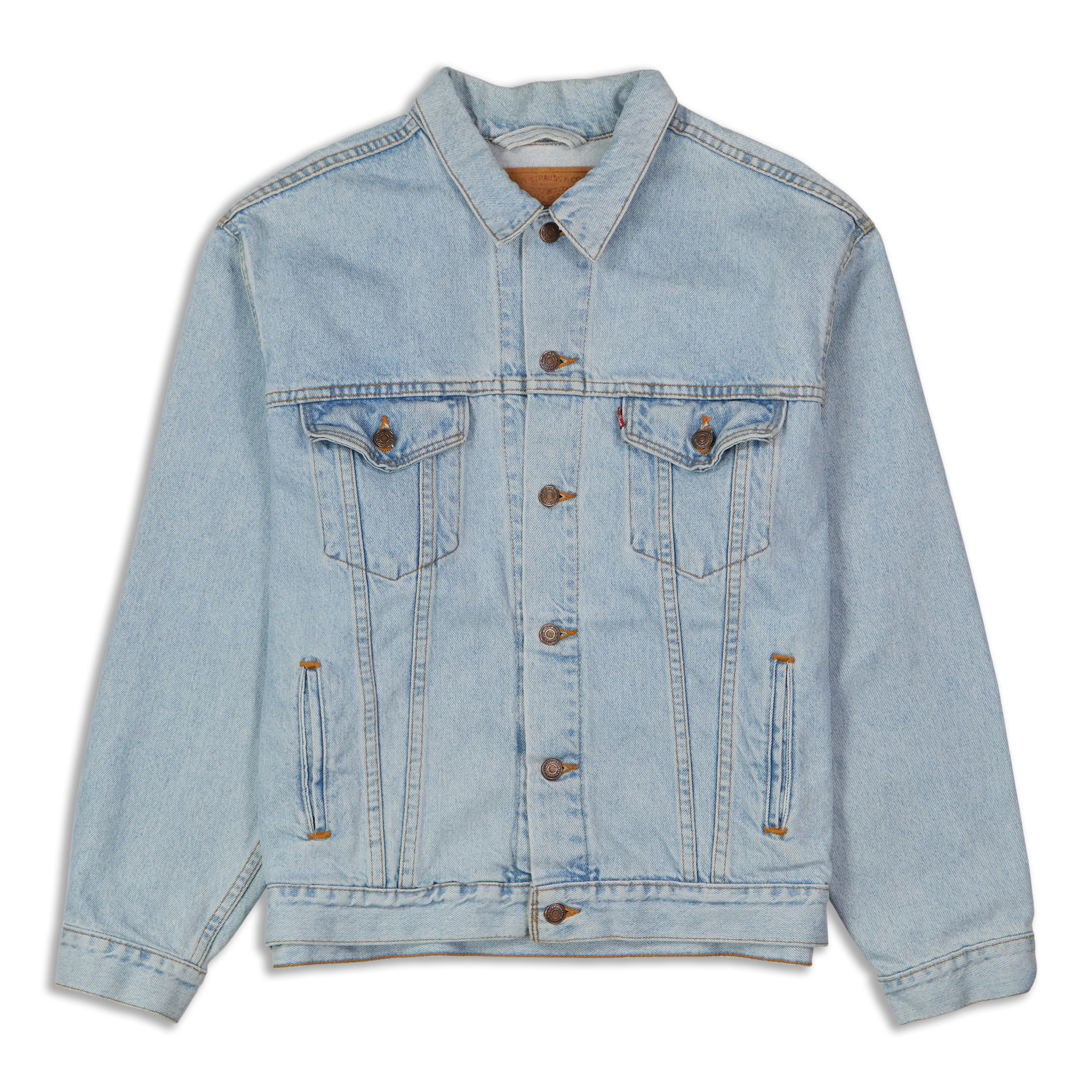 Levis Vintage Type III Trucker Jacket Light Wash