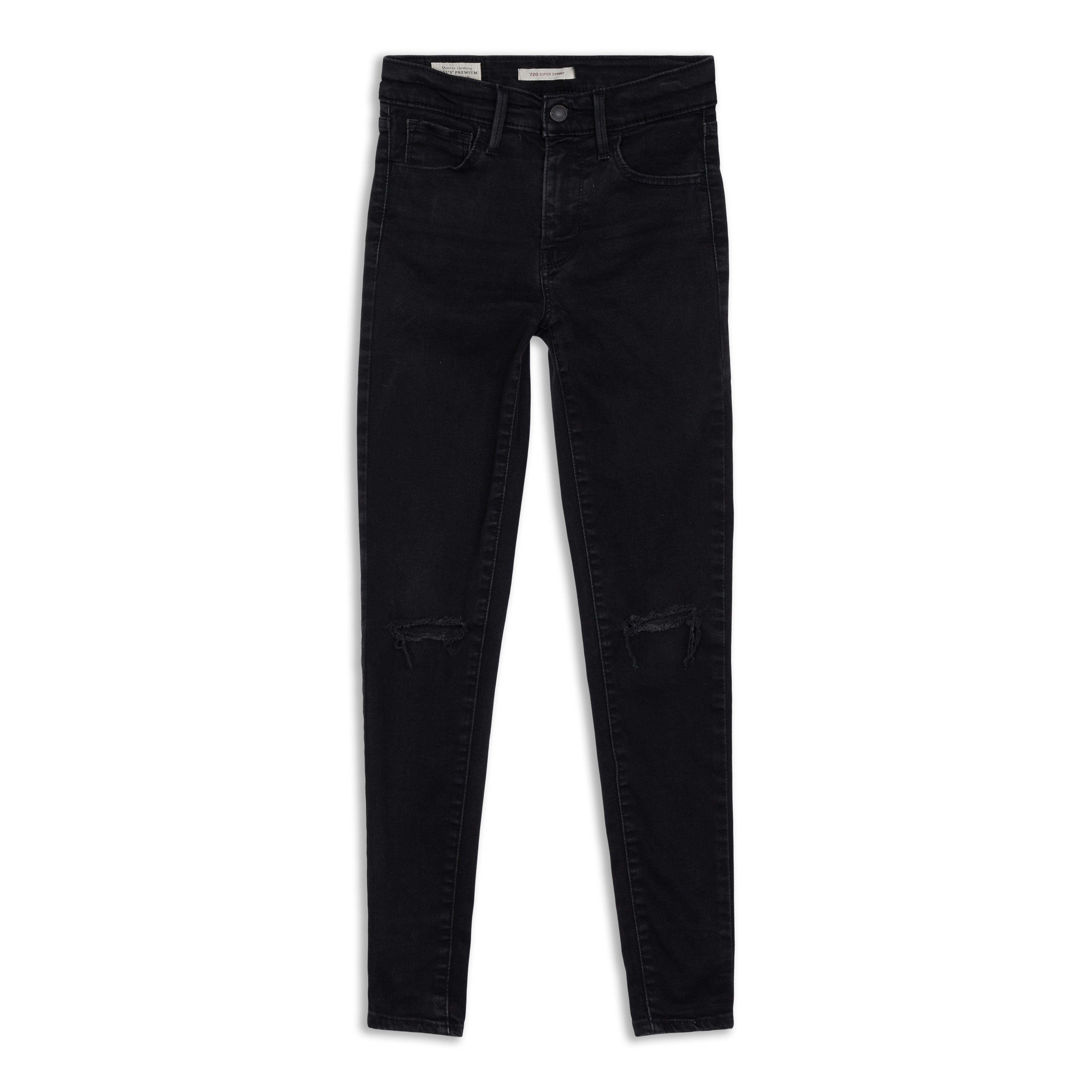 Levis 720 High Rise Super Skinny Women s Jeans Black Galaxy