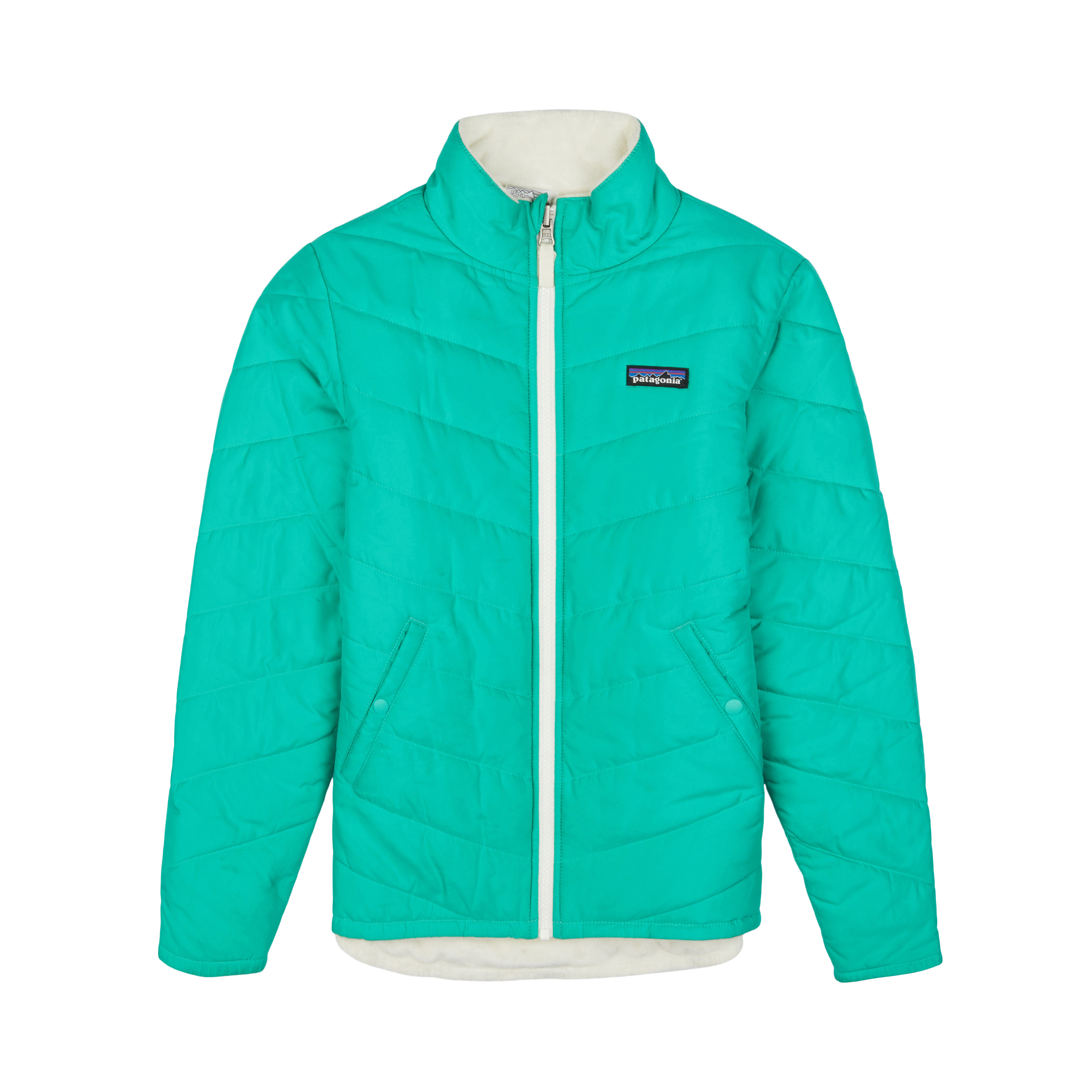 Patagonia Girls' H2no スノーベルジャケット ネイビーピンク neuroid