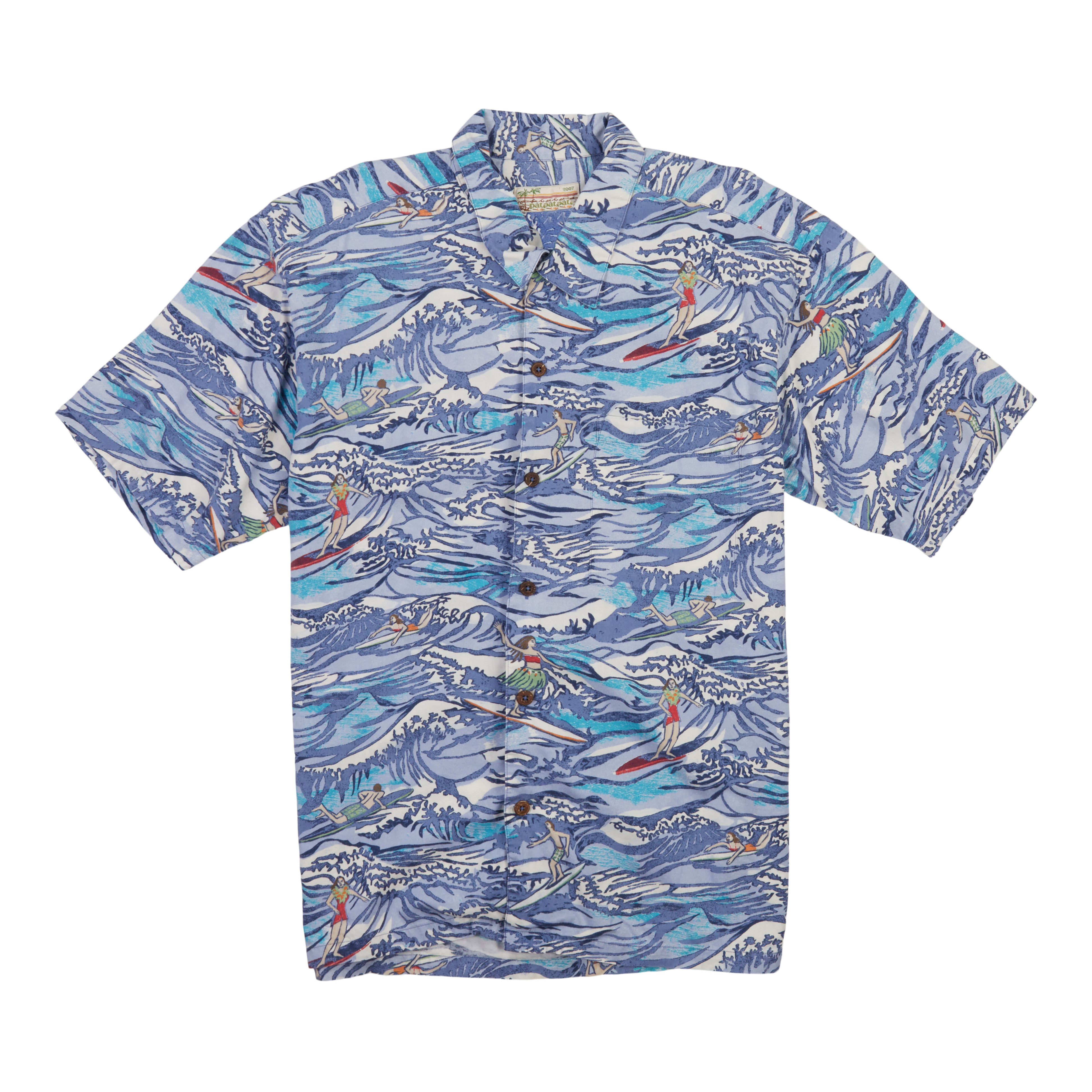 Patagonia Worn Wear Men's Limited Edition Pataloha® Shirt Hokusai