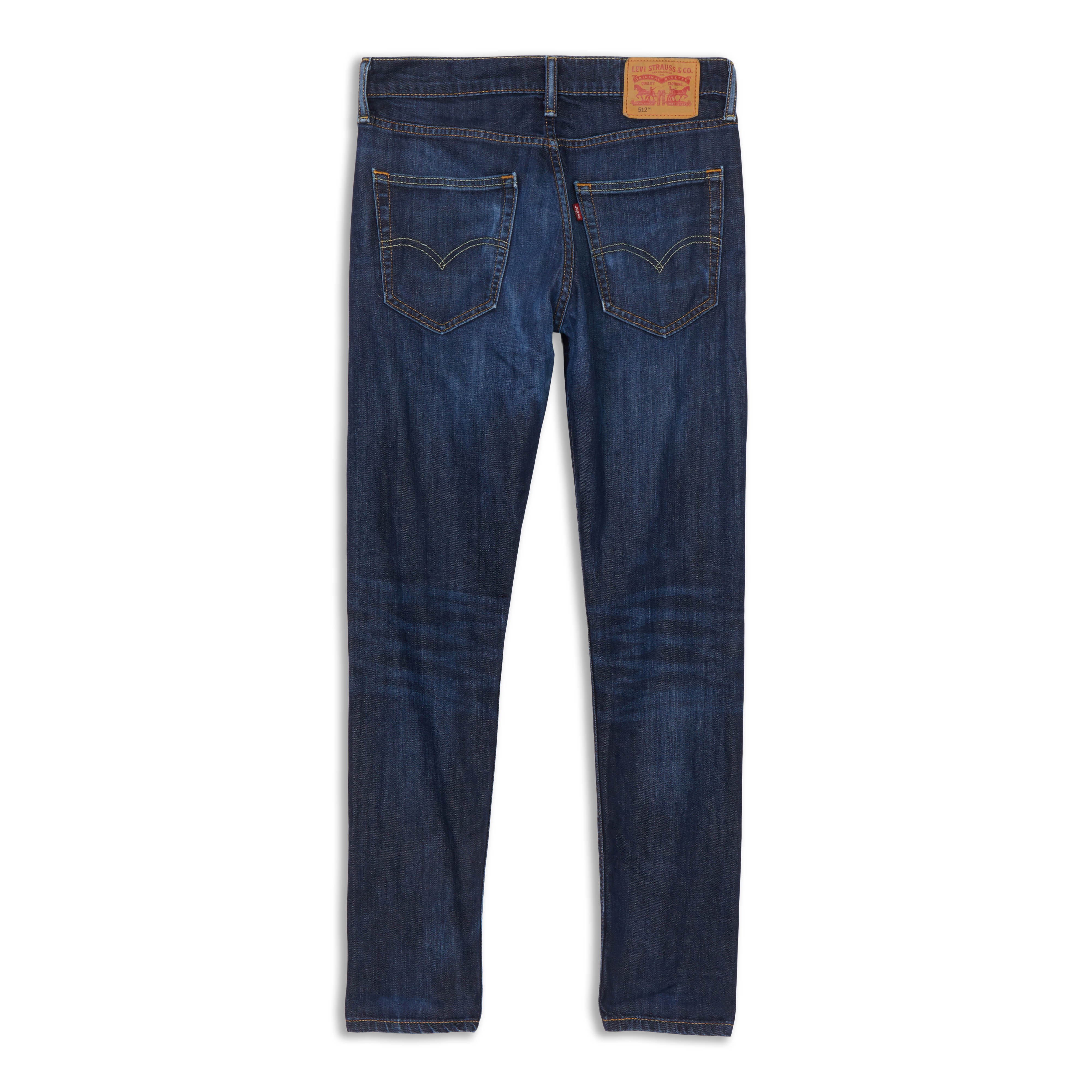 Calças Levis 512 Slim Taper Jean Azul de Junior, 9E6728-M9F