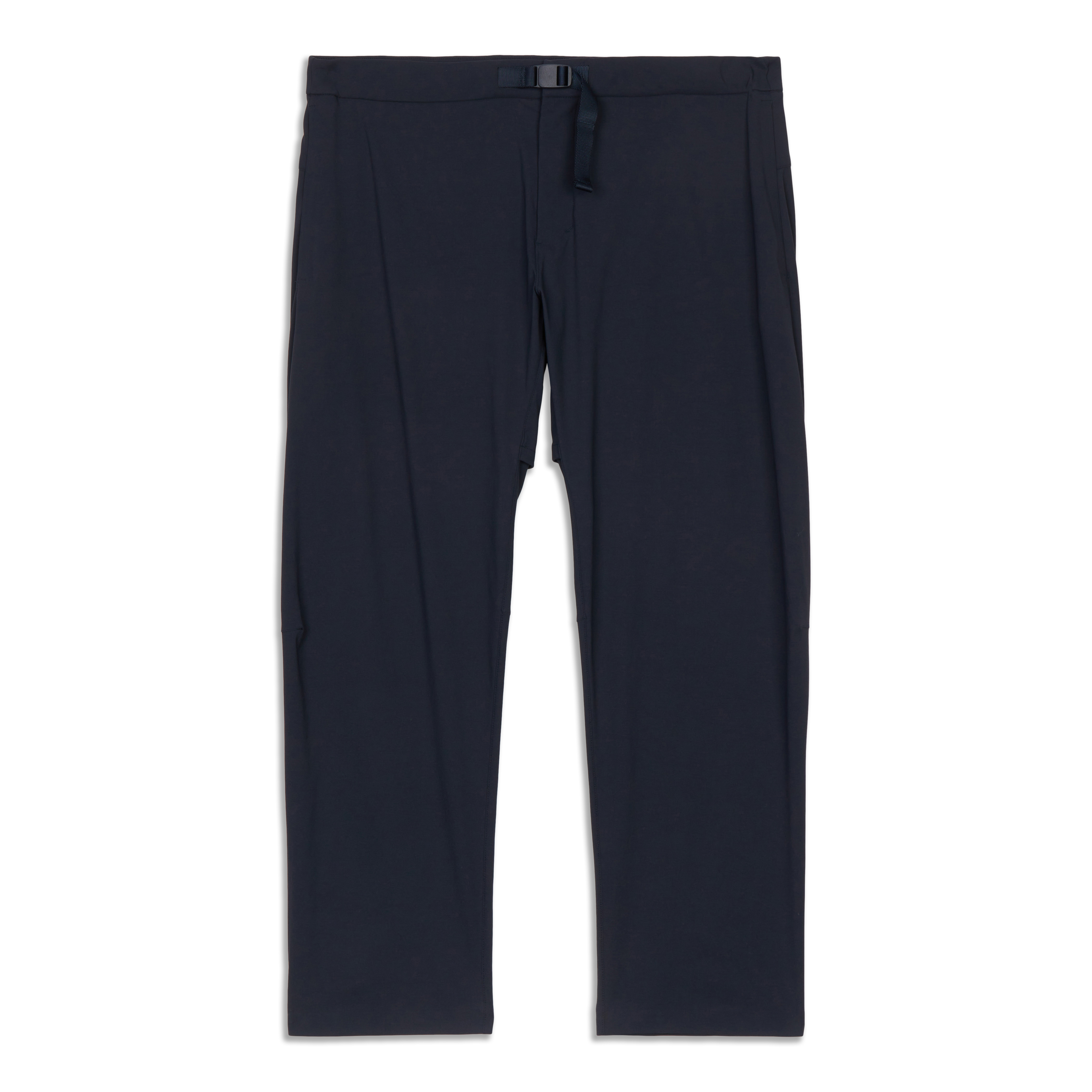 Relaxed Fit Belted Stretch Pant