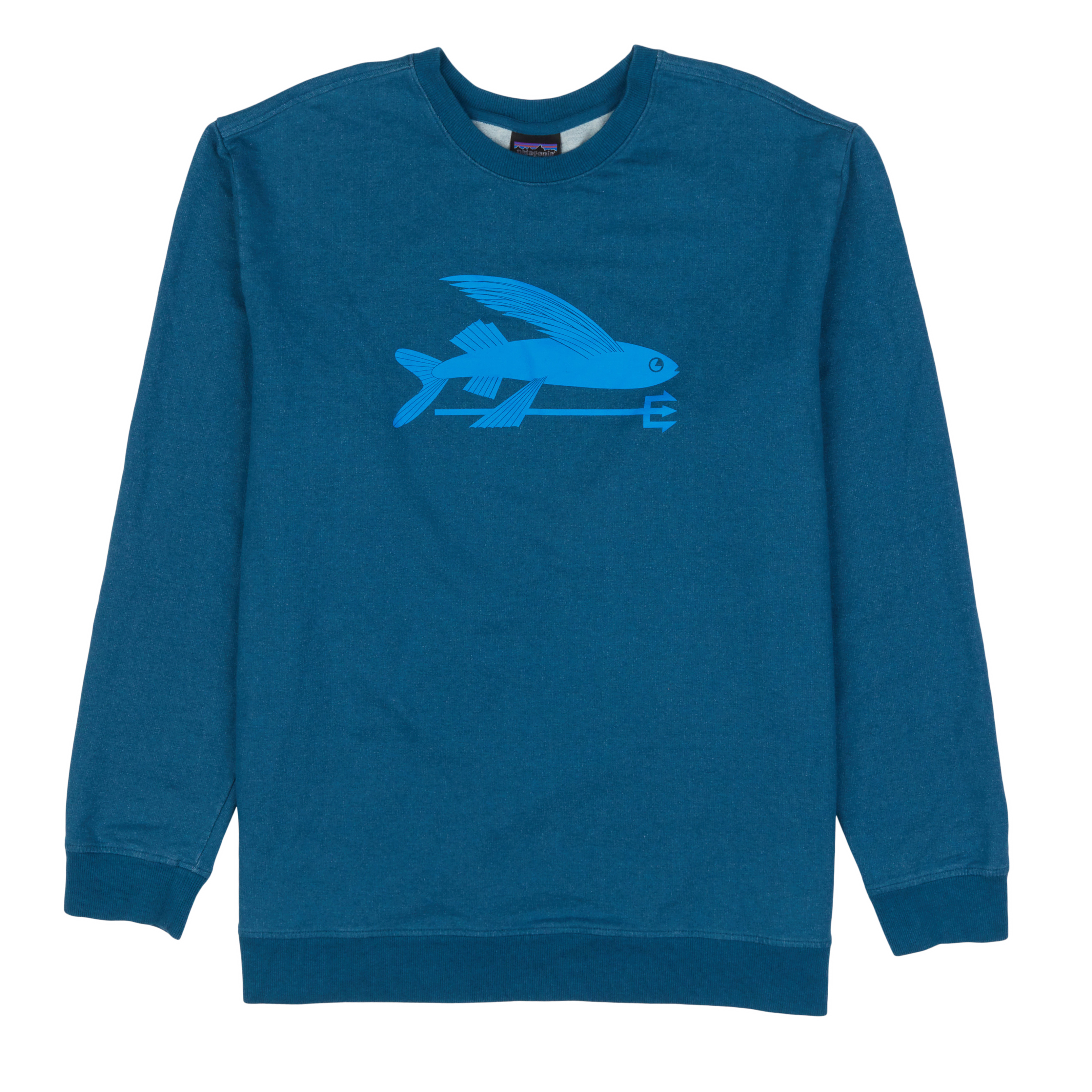 Patagonia Worn Wear Men's Flying Fish Midweight Crew Sweatshirt