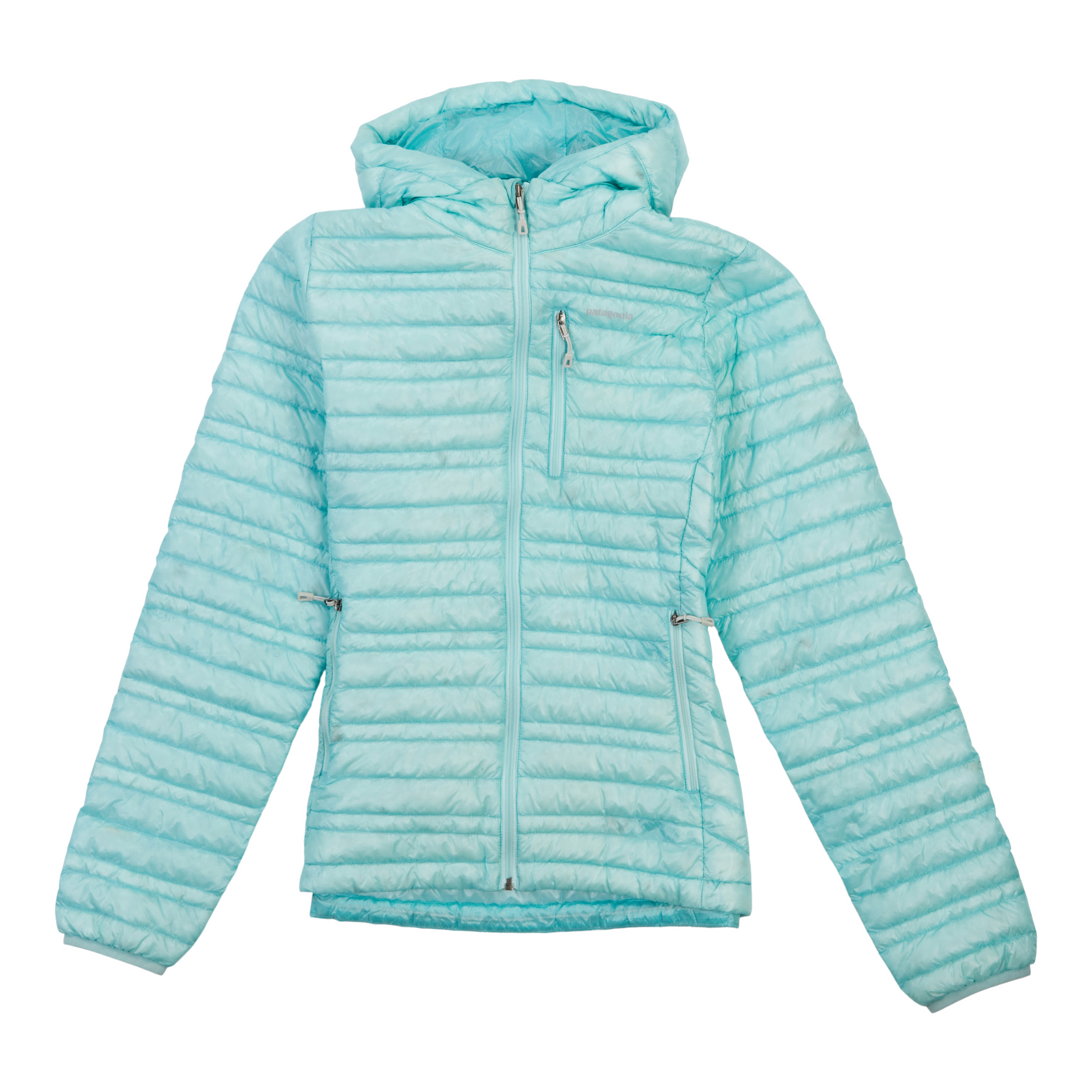 Patagonia Worn Wear Women's Ultralight Down Hoody Polar Blue - Used