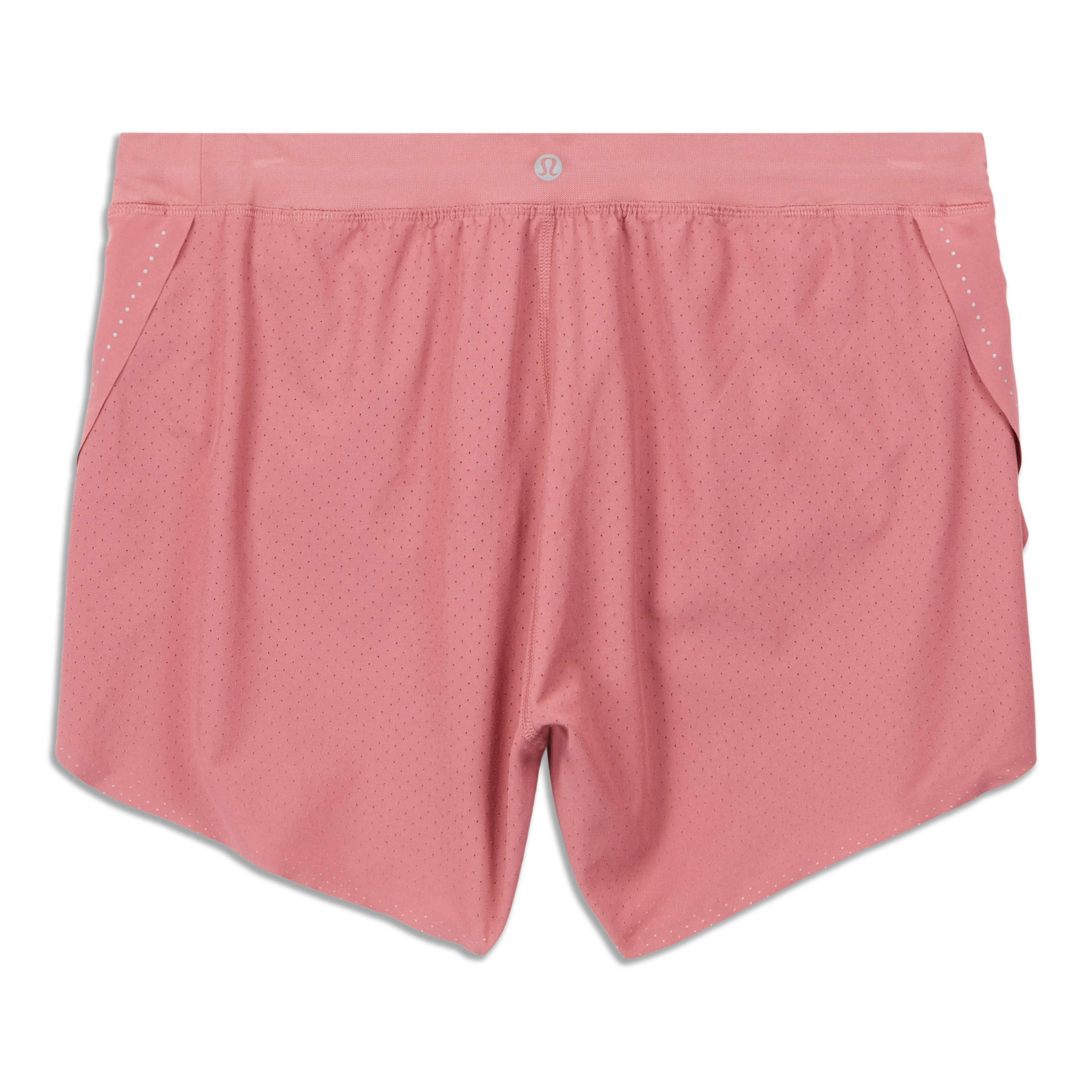 Essential run HR short 4” (Pow Pink) - size comparison 4 vs 2. To each  their own but I decided to go with size 2 as size 4 is doing nothing for my  figure : r/lululemon
