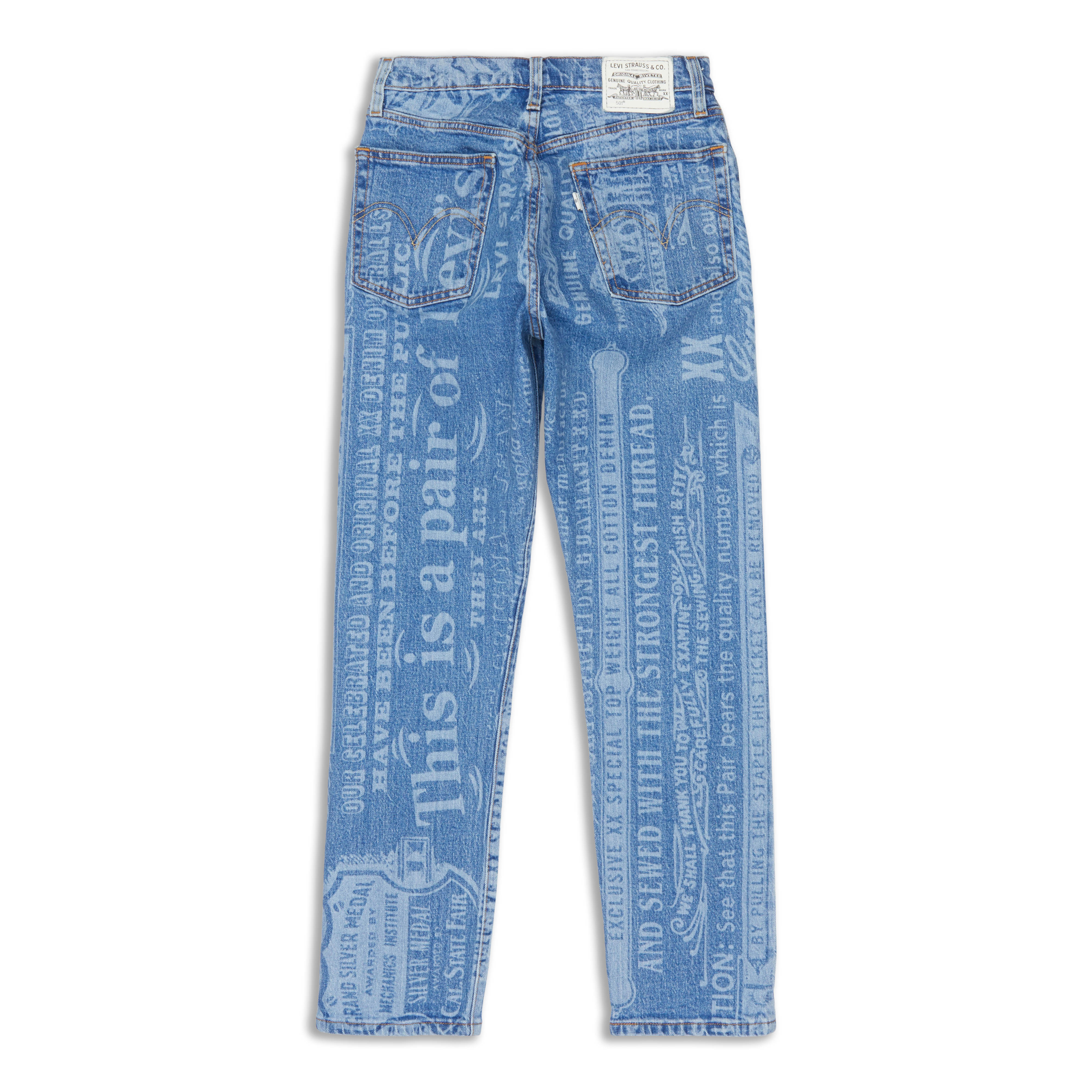 Levis 501® Original Cropped Women's Jeans All Over Print