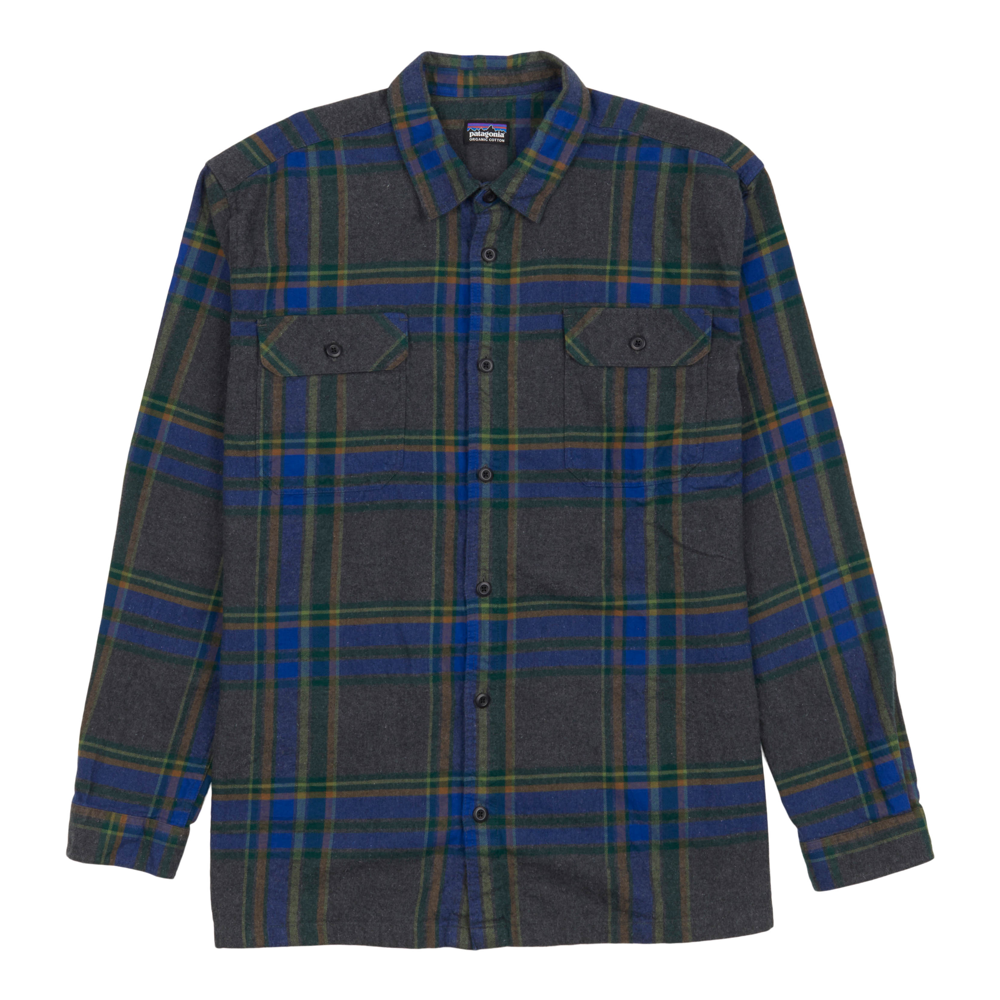 Men's Long-Sleeved Organic Cotton Midweight Fjord Flannel Shirt