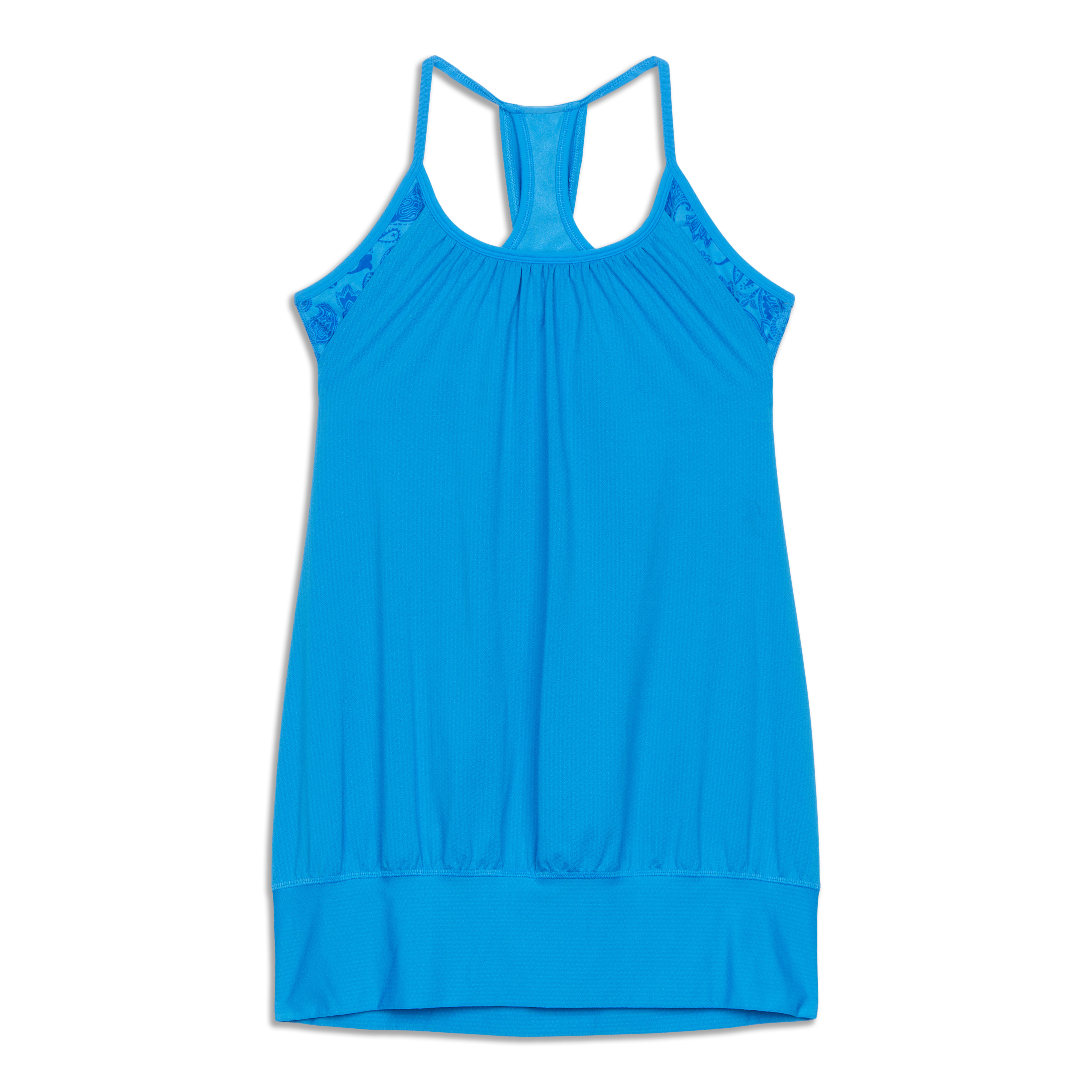 Lululemon No Limits Built In Bra Tank Blue Women's Size 4/6 - beyond  exchange